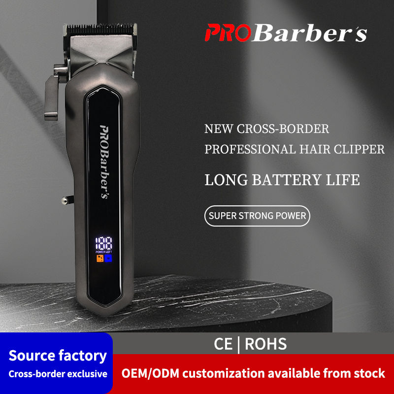 Hot Sell Wireless Hair Clippers Low Noise Professional Hair Trimmer USB Hair Tri