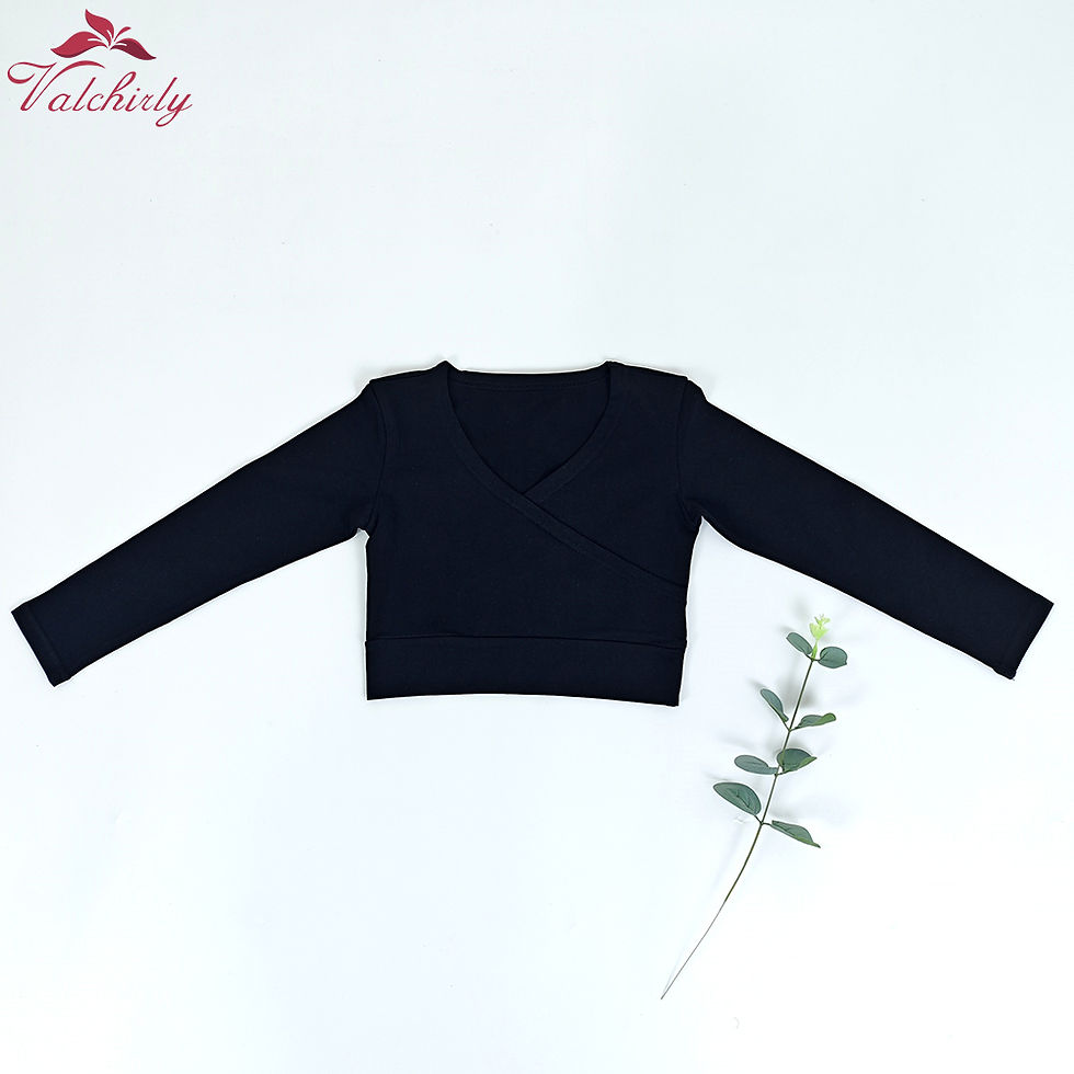 الصورة المصغرة: Collection Long Sleeve Ballet Cardigan Wrap Coat for Girls Pink Dancewear Kids' 