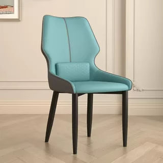 Thumbnail: UVR Creative Dining Chair Living Room Kitchen Backrest Stool Modern Simple Cafe 