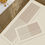 Thumbnail: VIKAMA 2pc Kitchen Floor Mat Made of Diatomaceous Earth,  Washable and Absorbent