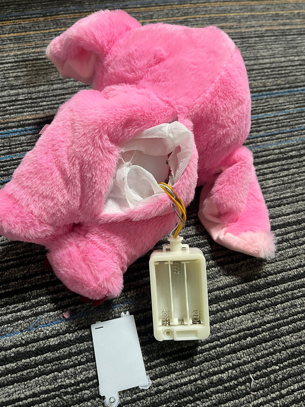 الصورة المصغرة: Toy Breathing Bear Breathing Otter Dual Color Breathing Stitch Children Soothing