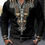 Thumbnail: New men's shirts with Hawaiian patterns, large-sized long-sleeved shirts for men