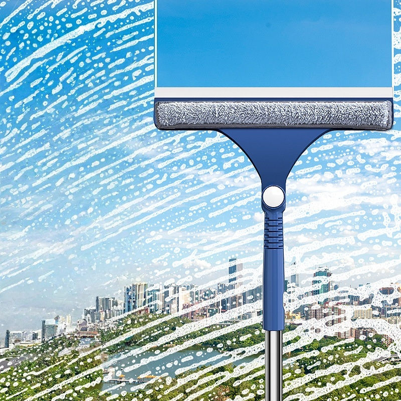 الصورة المصغرة: Glass Cleaning Tool Household Cleaning Window Tool Double-sided Window Wiper Cle