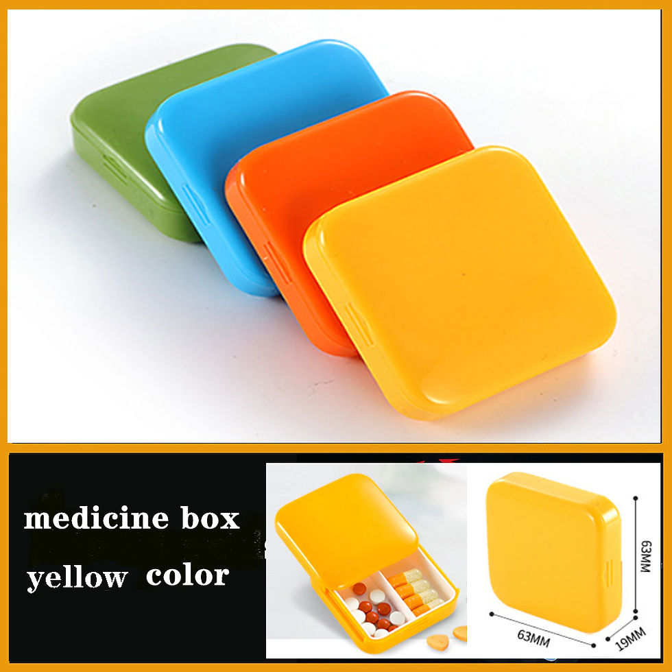Thumbnail: Transparent Plastic box Screw Compartment Box Jewelry Earring Display Case Conta