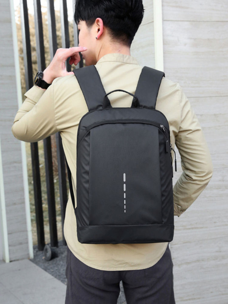 الصورة المصغرة: Laptop Backpack 15.6 Inch Ultra Lightweight Back Bag for Men Thin Men's Stylish 