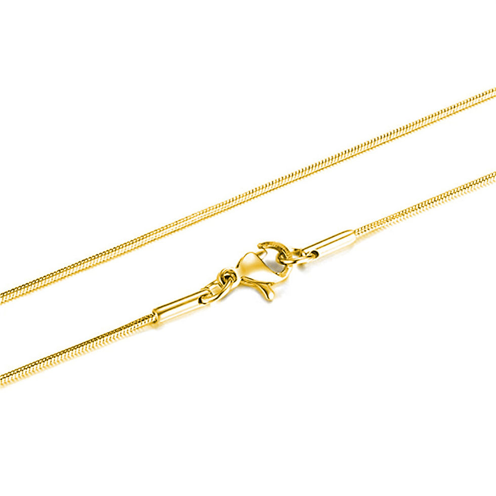 الصورة المصغرة: Couples Men Women Gold Color Bracelets for Women Stainless Steel Snake Link Chai