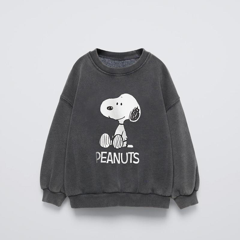 الصورة المصغرة: Trendy Spring Clothes For Boys And Girls Solid Color Sweatshirts 0-6Years Kids L