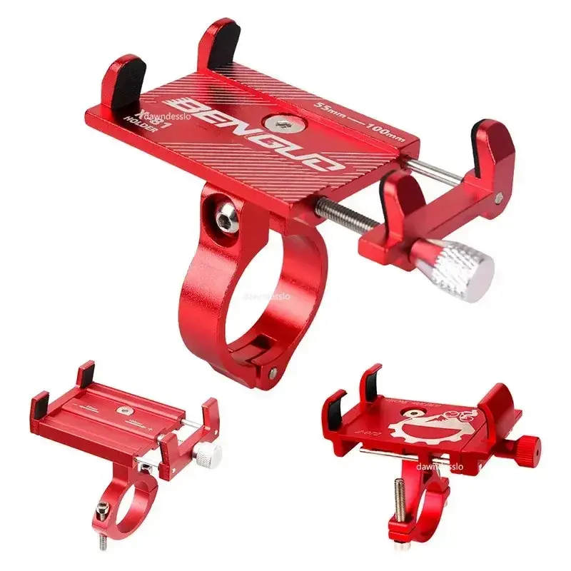 Bicycle Scooter Aluminum Alloy Mobile Phone Holder Mountain Bike Bracket Cell Ph