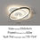 Thumbnail: New Modern Simple LED Ceiling Light Bedroom Living Room Luminaire Full Spectrum 