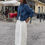 Thumbnail: TRAFZA Women Fashion Floral Embroidery Quilted Coats Single Breasted Long Sleeve