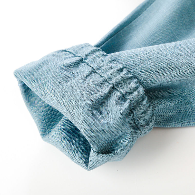 الصورة المصغرة: Children's Cotton And Linen Trousers Spring And Summer Thin Boys And Girls Linen