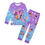 Thumbnail: KPop Demon Hunters Huntrix Kids Pajamas Set Girl Boy Long Sleeve T-shirt+Pants 2