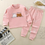 Thumbnail: Children Underwear Set Boys Cotton Pajamas Girls Baby Autumn Clothes Long Sleepw