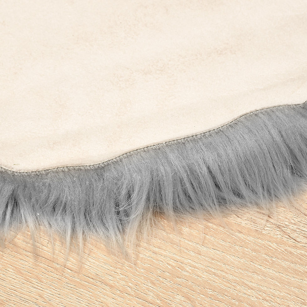 Thumbnail: High Quality 4-In-1 Ultra Soft And Washable Shiny Sheepskin Carpet Runner Carpet