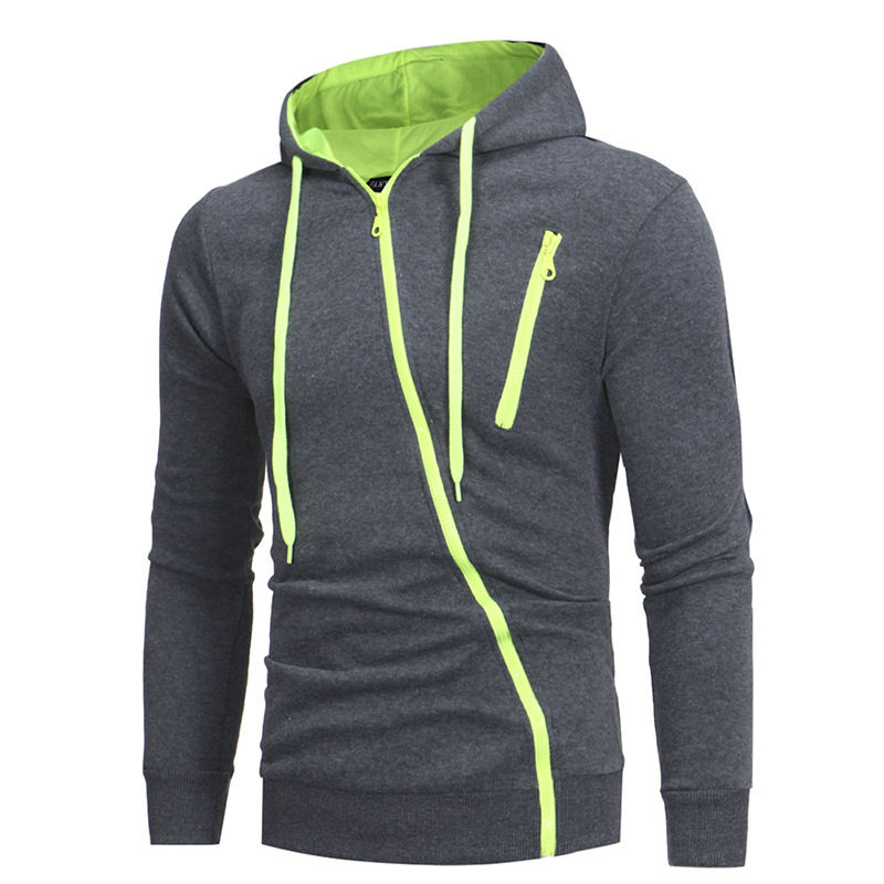 الصورة المصغرة: 2023 Zipper Men Jackets Autumn Winter Casual Fleece Coats Bomber Jacket Scarf Co