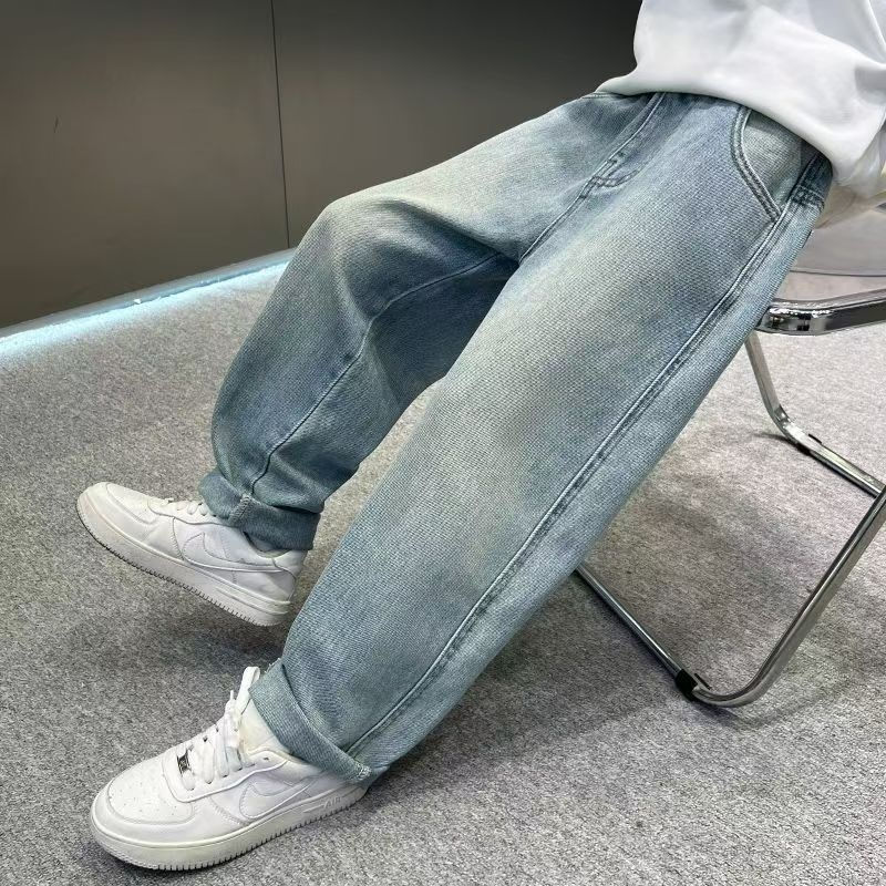 الصورة المصغرة: 2025 Spring Autumn Fashion Boys Denim Pants Children Trousers Casual Kids Jeans 