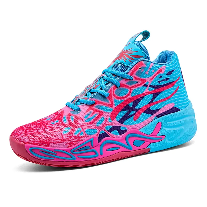 Thumbnail: Men Running Light Sports Shoes Basketball Shoes Outdoor Unisex Breathable Athlet