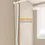 Thumbnail: Pleated Folding Door Curtains Natural Blackout Room Valance Curtains with Hooks 
