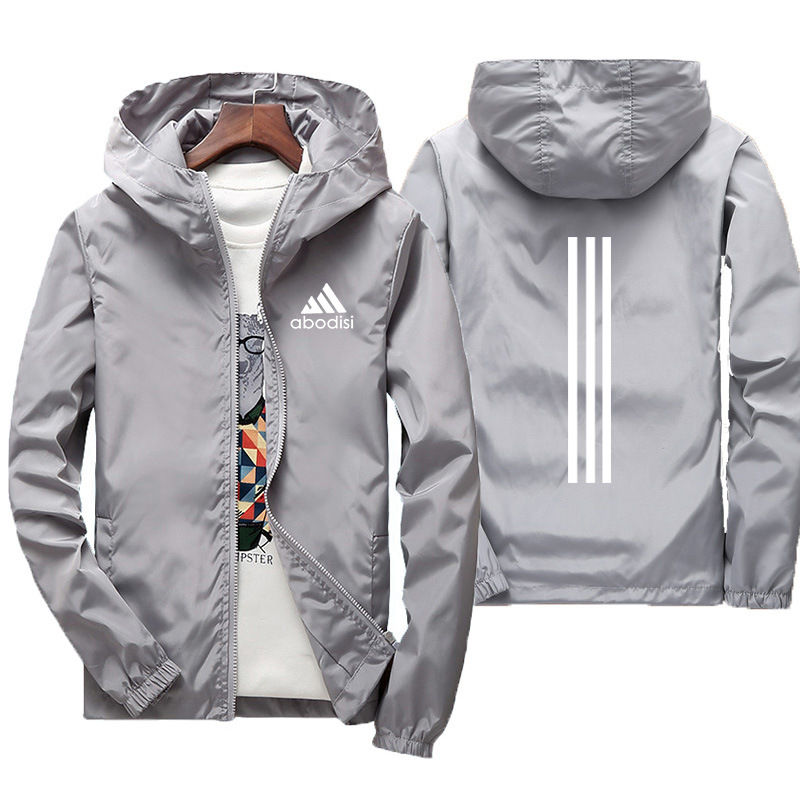 الصورة المصغرة: 2024 New Men's Casual Windproof Jacket, Summer Fashion Outdoor Ultra-Thin Zipper