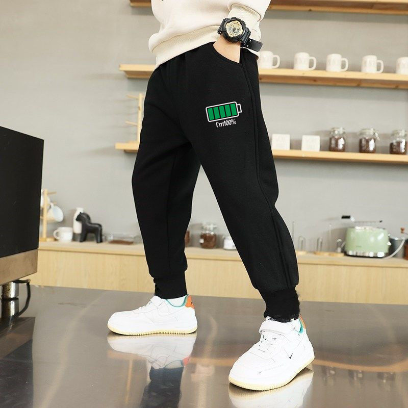 الصورة المصغرة: Spring Autumn Cotton Children Pants Baby Boys Leisure Sport Pants Kids Space Pla