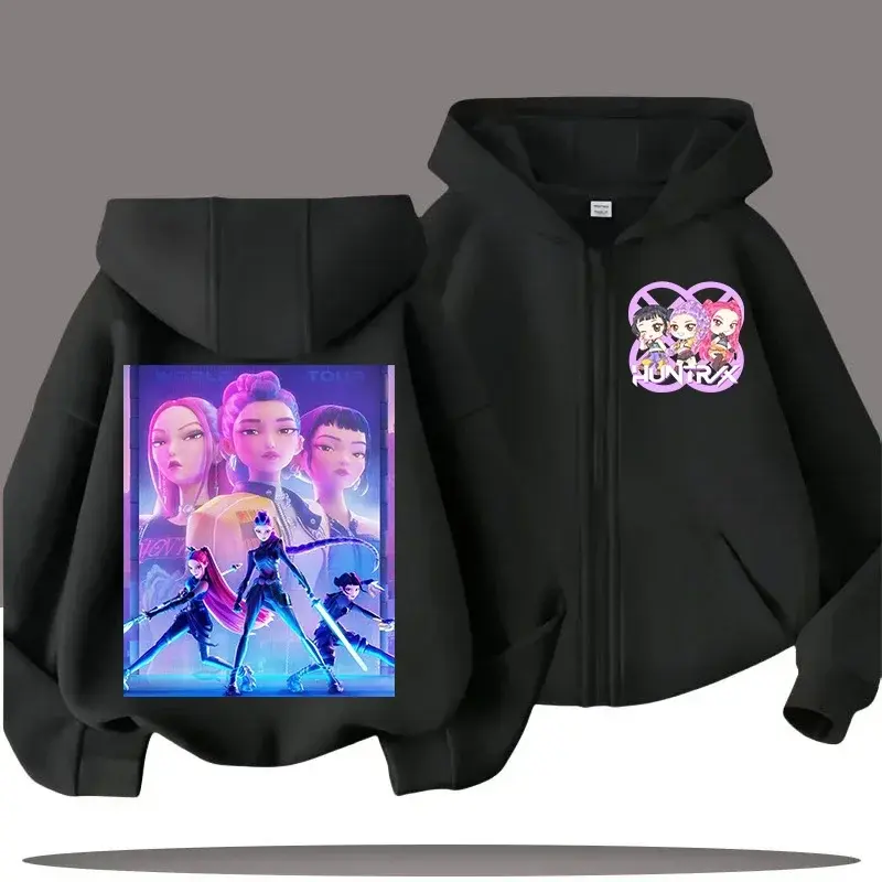 Thumbnail: 2025 Children's Cotton Korean Wave Demon Hunter Printed Fashion Casual Movie Car
