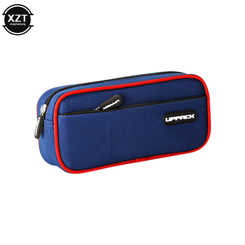 الصورة المصغرة: 1PC Large Capacity Pencil Case Stationery Cute Boys Girls Gift Bag Pen Box Penci