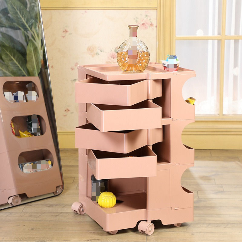Thumbnail: Nordic Style Creative Internet Celebrity Storage Cabinet, 360 ° Rotatable Four-