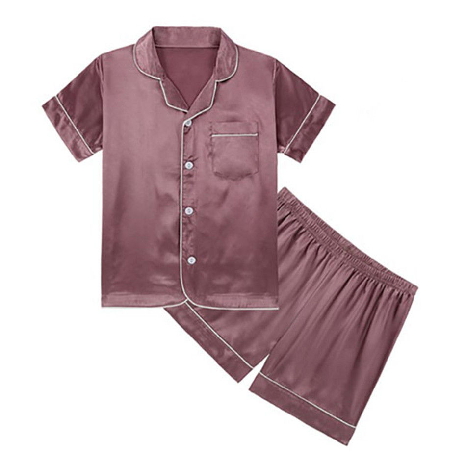 Thumbnail: Children Pajamas Set Teenager Summer Lightweight Comfortable Homewear Outfit Clo