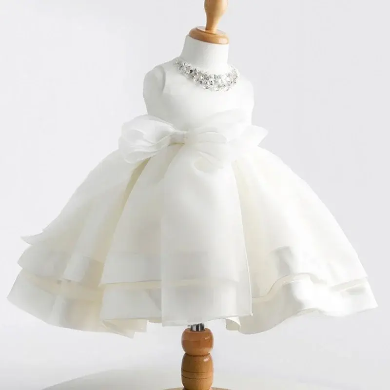 Korean Style New Summer Baby's Girl Party Dress Children's Sleeveless Wedding Dr