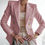 Thumbnail: Casual Long Sleeve Blazers Femme Women Coat 2025 Fashion Jacket Outerwears Offic