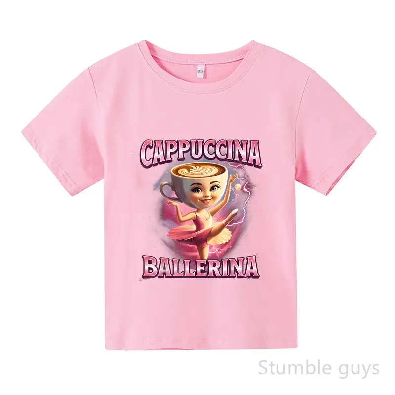 الصورة المصغرة: Tung Tung Tung Sahur Kids Italian Brainrot Clothes Short Sleeve Casual Summer Bo