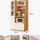 Thumbnail: Solid wood dining side cabinet, kitchen high cabinet, locker, small apartment, l