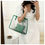 Thumbnail: 2pcs/set Casual Summer Transparent Totes Bag Beach Waterproof Jelly Shoulder Bag