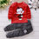 Thumbnail: Children's Autumn and Winter Underwear Set, Pure Cotton Autumn Clothes for Child