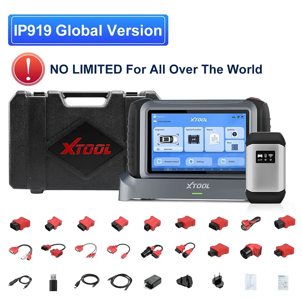 الصورة المصغرة: XTOOL IP919 Bluetooth Automotive Scanner ECU Coding 42+ Resets Car Diagnostic To