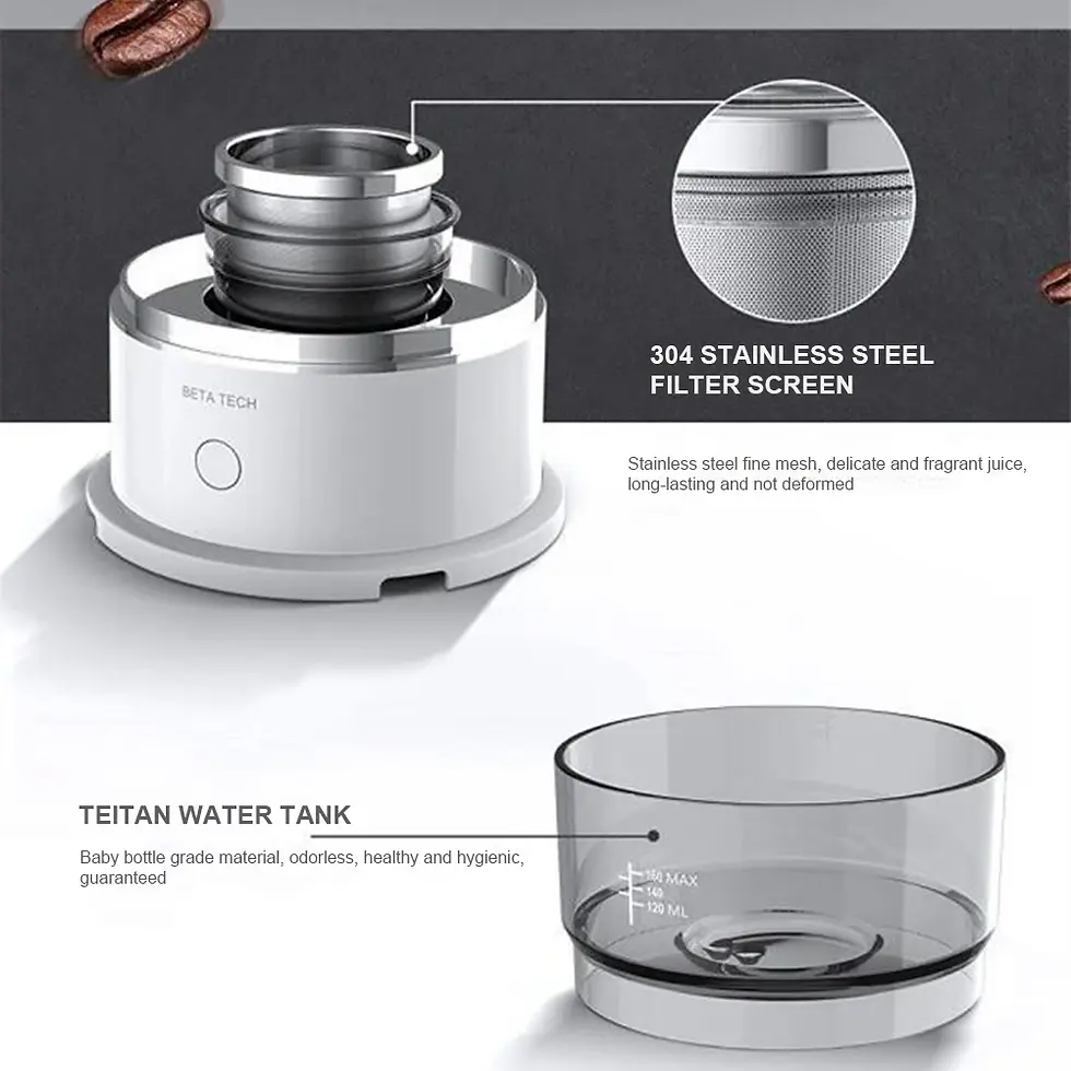 Thumbnail: Automatic Hand Drip Coffee Maker Hand-Pressed Coffee Maker Stainless Steel Filte