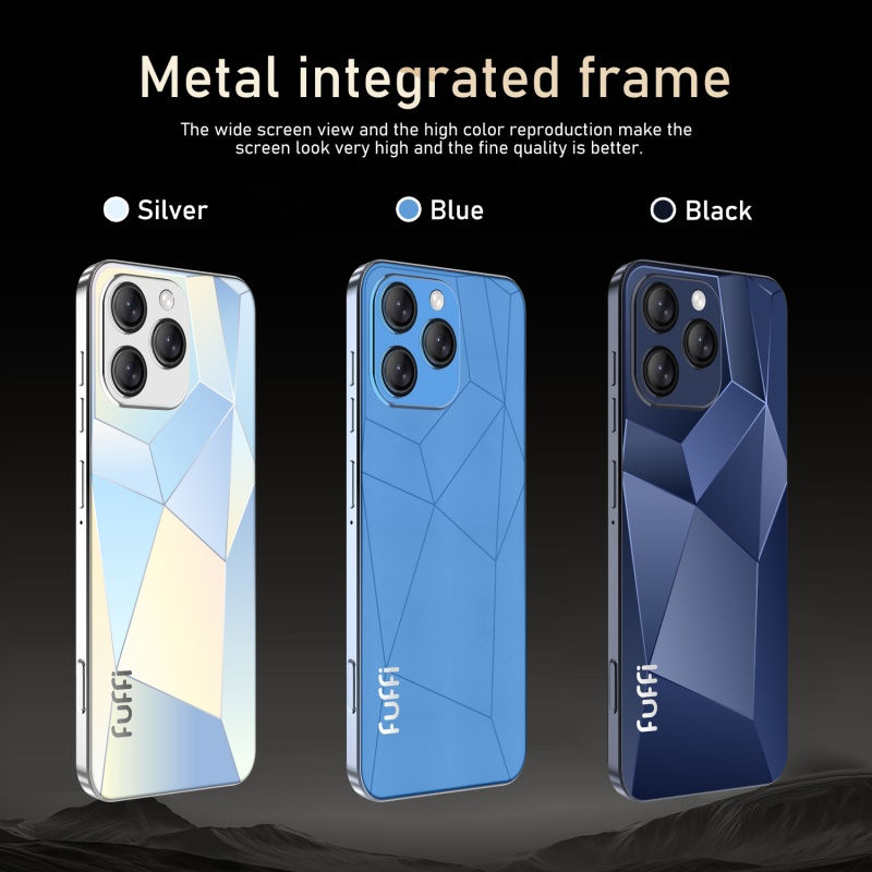 Thumbnail: Global Vision I16 Pro Smartphone 5G Android 5300mAH 12GB RAM 512G ROM 6.56Inch 1