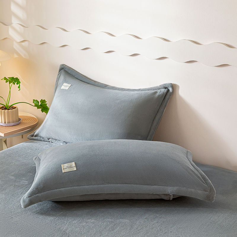 Thumbnail: Velvet Thermal Mattress Cover Plush Sheet Elastic Mattress Cover Fluffy Velvet F