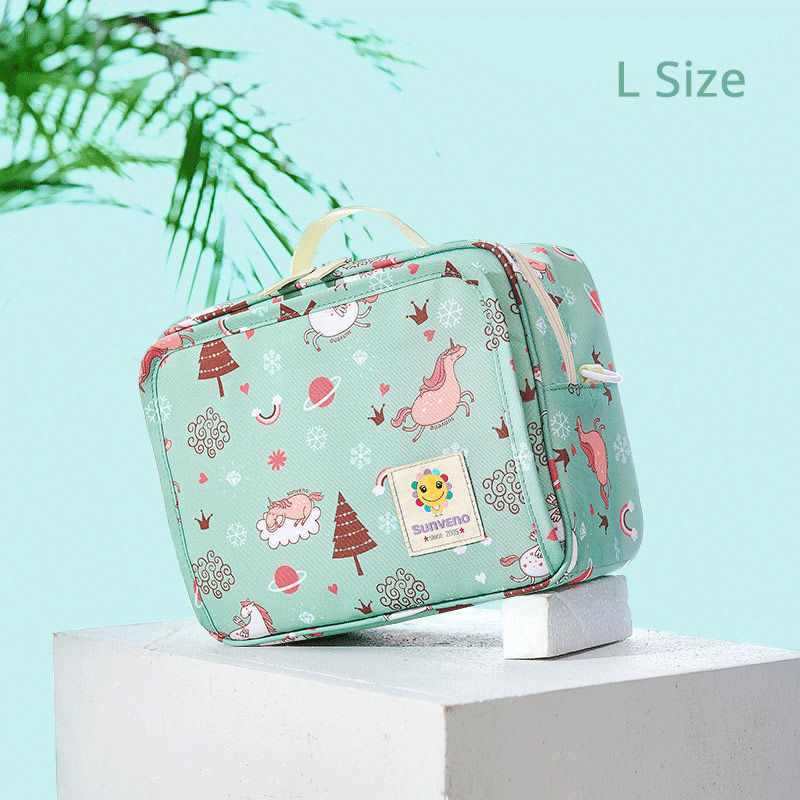 Thumbnail: Sunveno Baby Diaper Bags Maternity Bag for Disposable Reusable Fashion Prints We