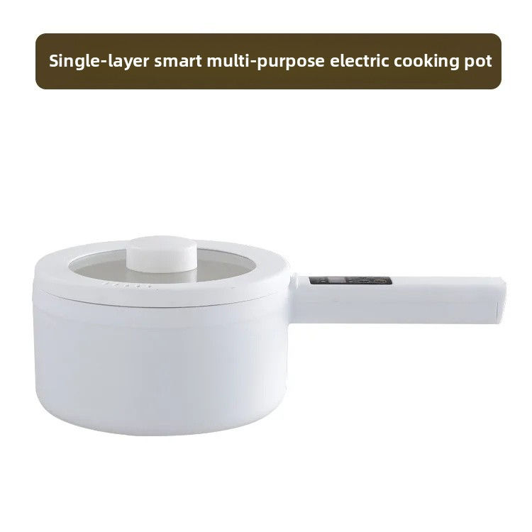 Thumbnail: Smart Single Handle Mini Electric Wok for Students Home Use Small Appliance Mult
