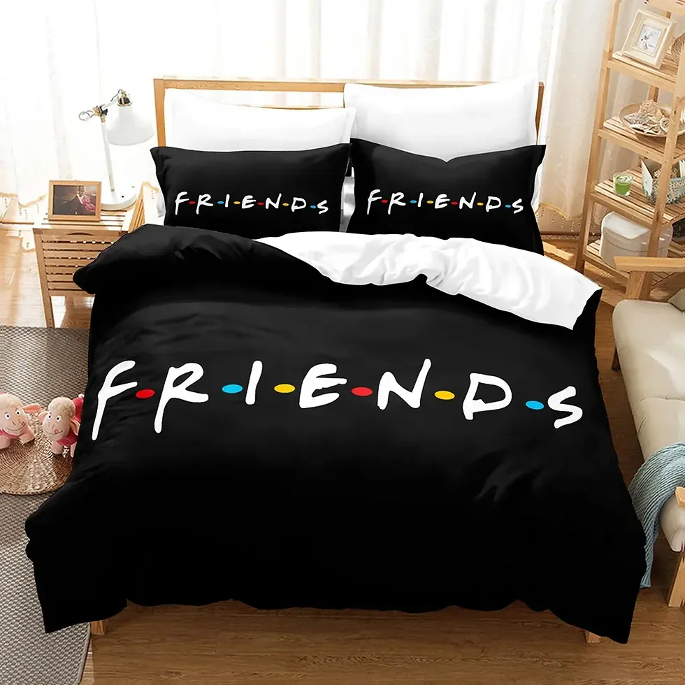 Friends TV Movie Bedding Set Duvet Cover Sets Pillowcase Single Double Twin Full