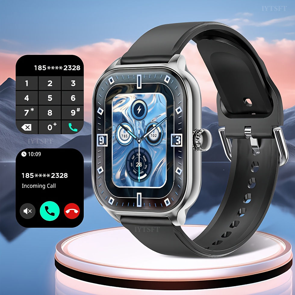 Thumbnail: LAXASFIT New Smart Watch Fitness Sports Watch 2.01 inch Full Touch Screen Blueto
