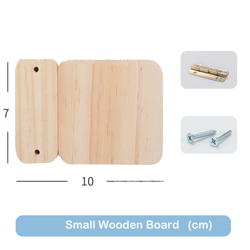 الصورة المصغرة: Busy Board Accessories DIY Toy Part Wooden Toys Metal Locks Leather Buckle Monte