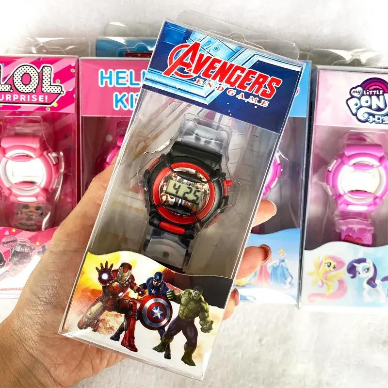 الصورة المصغرة: Disney Princess Frozen Spiderman Captain America Cars Exquisite Gift Box Electro