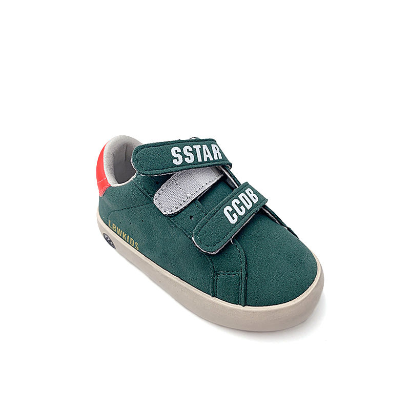 Thumbnail: Indoor and Outdoor Unisex Kids Breathable Slip-On Casual Sneakers Spring Green C