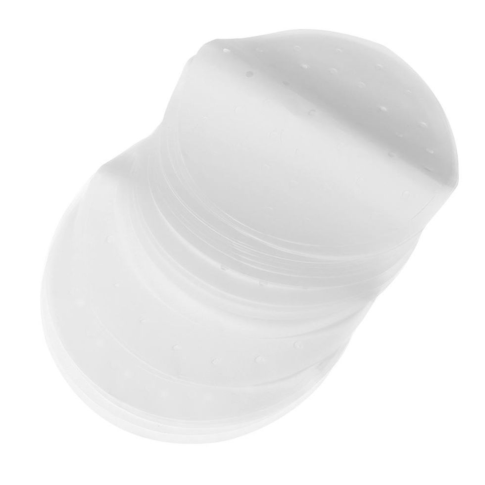 50Pcs Durable 4/6/8/10in Bamboo Steamer Papers Restaurant Eco-friendly Dim Sum P