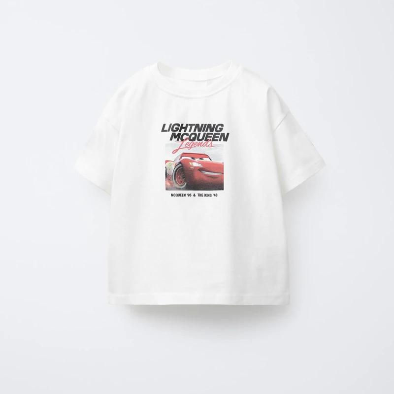 Thumbnail: Summer Children's Short Sleeved T-shirt Girl Cartoon Clothing Summer Cotton Base