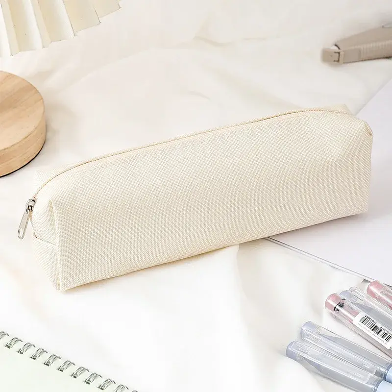 الصورة المصغرة: Pencil Case Black School Supplies Pencil Cases Trousse Solid Color Pencilcase St