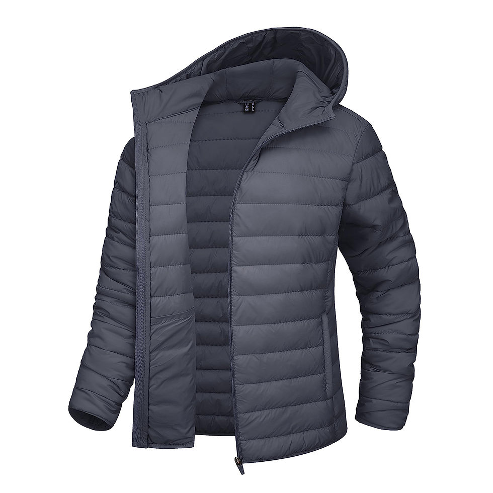 Thumbnail: MAGCOMSEN Women‘s Lightweight Hooded Puffer Jacket Full Zip Windbreaker Waterp