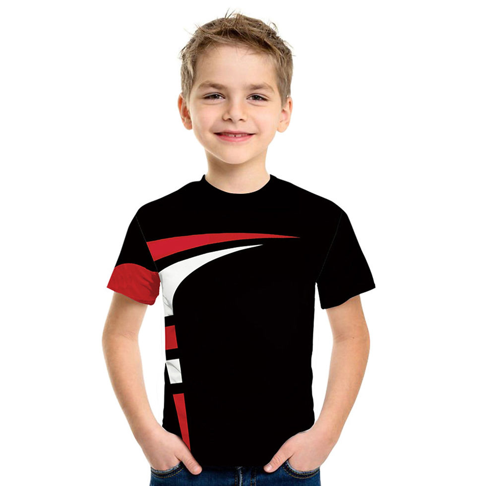 Kawaii Children 3D Print T Shirt Kids Summer Fashion Casual T-shirt Boy Girl Uni